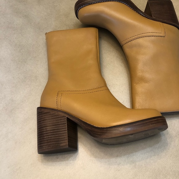 FREE PEOPLE Portwood Block Heel Boot Size 6 - Picture 10 of 11